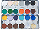 Kryolan Supracolor Palette 24 Colours - K